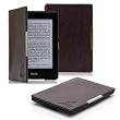 August Lion� Folio Coffee Case Cover for Amazon Kindle Paperwhite Wi-Fi / 3G, 6" (will only fit Kindle Paperwhite)