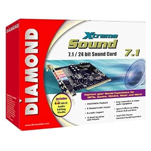Diamond XtremeSound 7.1/24 bit Sound Card ( XS71 )