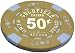 Search : 50 Goldfield 11.5 gram Ace Jack Embossed Poker Chips - 50 Cent Denomination