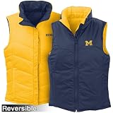 Columbia Michigan Wolverines Womens Rerersible Vest