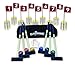 Amish-Made Deluxe Flag Croquet Golf Game Set