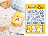 リラックマ あいうえおクリアスタンプ CL-002