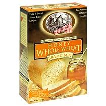Hodgson Mill Honey Whole Wheat Bread Mix, 16-Ounce Boxes (Pack of 6)