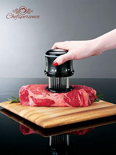 Chefsperience Meat Tenderizer 56 Ultra Sharp Stainless Steel Blades Premium Quality
