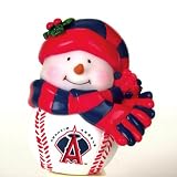 Los Angeles Angels of Anaheim 2.75" Musical Light-Up Snowman