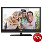 Thomson 24FT4253 61 cm (24 Zoll) LED-Backlight-Fernseher, Energieeffizienzklasse A (Full HD, DVB-C/-T, CI+, 2x HDMI, USB 2.0) schwarz