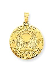 14k First Communion Charm