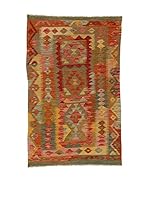 Design Community By Loomier Alfombra Kelim Kaudani (Marrón/Multicolor)