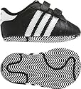 Adidas Superstar 2 CMF Crib Babyschuh Schwarz Wei&szlig;