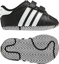 Adidas Superstar 2 CMF Crib Babyschuh Schwarz Wei&szlig;