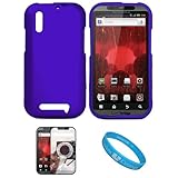 Blue Crystal Hard Case Motorola Droid Bionic XT865 (Verizon Wireless) Smart ....