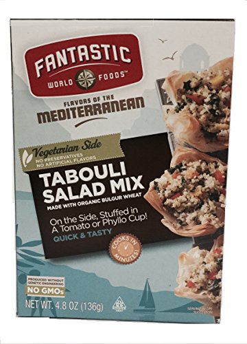 Fantastic World Foods Tabouli Salad Mix 4.8 Oz. (Pack of 6)