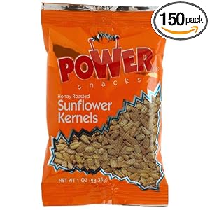 Azar Nut Company Sunflower Kernals, Honey Roasted, 1-Ounce Bags (Pack of 150) by Azar Nut Company