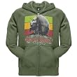 Bob Marley - Rebel Zip Hoodie