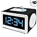 GOgroove LED Alarm Clock MP3 Stereo 6W Speaker with AUX-In, USB or SD Card Port - Works With Apple iPod , Samsung Galaxy Player , PONO Player , Lonve & More! *Includes Micro-USB Cable*