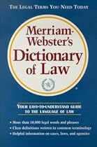 Merriam-Webster Dictionary of Law