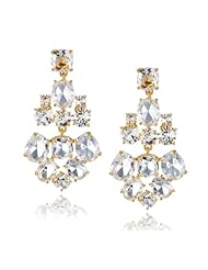 kate spade new york Clear Chandelier Earrings