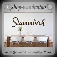 Wandtattoo Spruch Es wird gegessen, was auf den Tisch kommt. / Nr.605 / Gr��e ca.85cmx30cm