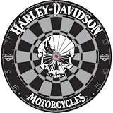 Harley Davidson Skull Professional Bristle Dartboard