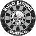 Harley Davidson Skull Professional Bristle Dartboard