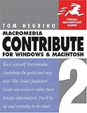 Macromedia Contribute 2 for Windows and Macintosh (Visual QuickStart Guide)
