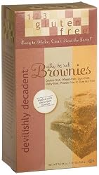 123 Gluten Free Devilishly Decadent Brownie Mix, 30.56-Ounce Boxes (Pack of 2)