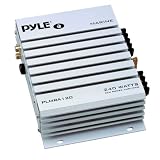 PYLE PLMRA120 240-Watt 2-Channel Waterproof Marine/Car Amplifier