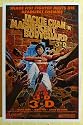 MAGNIFICENT BODYGUARD one-sheet movie poster '82 Jackie Chan in 3D!