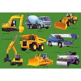 【クリックで詳細表示】46ピース 工事車両 27-122