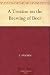 Books : A Treatise on the Brewing of Beer