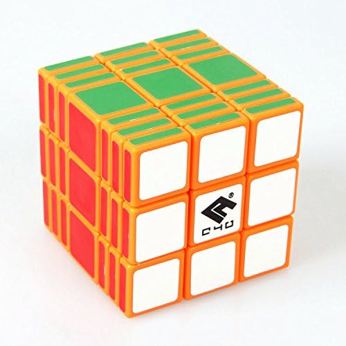 ODOD Cube4U (C4U) 3X3X7 Speed Stickers Rubik's puzzle Cube orange