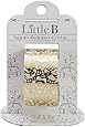 Little B 100439 Decorative Foil Paper Tape, Golden Floral