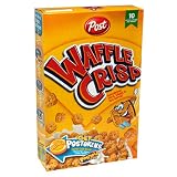 Post Waffle Crisp Cereal, 13.75-Ounce Boxes (Pack of 5)