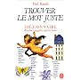 Dictionnaire des id�es sugg�r�es par les mots : trouver le mot juste
