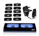 Dexim DCA037A-B Dual Dock Charger for iPhone 4/3G/3GS/iPod (Black) 51M84GQOG+L. SL160 Iphone Docking Station Deals