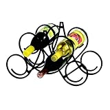 Bordeaux 5-Bottle Wine Rack - Black