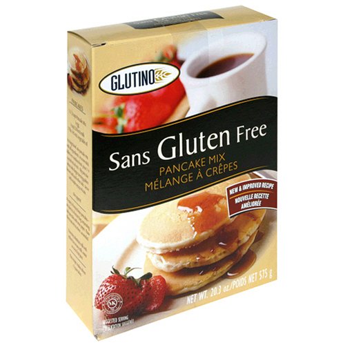 Glutino Pancake Mix, 20.3-Ounce Packages (Pack of 6)