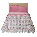 Circo Pink & Polka Dot Comforter Set - Twin