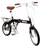 バイオックス(BIOX) たてるくん 16インチ折りたたみ自転車 ブラック BS162-BK