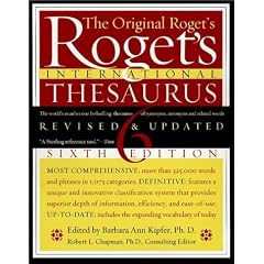Roget's International Thesaurus