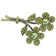 Daisy Duo Flower Pin Brooch