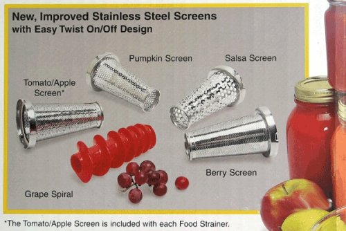 Roma Food Strainer Pumpkin Screen Accessory Roma Food Strainer Pumpkin Screen Accessory