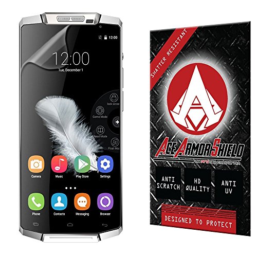 Ace Armor Shield Shatter Resistant Screen Protector for the Oukitel K10000 with free lifetime Replacement warranty