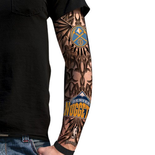 NBA Denver Nuggets Light Undertone Tattoo Sleeve