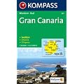 Aqua3 Kompass 237: Gran Canaria: Wanderkarte mit Kurzf�hrer, Stadtpl�nen und Radwegen. GPS genau
