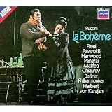 Puccini - La Bohème / Freni, Pavarotti, Harwood, Ghiaurov, Karajan