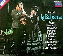 Puccini - La Boh&egrave;me / Freni, Pavarotti, Harwood, Ghiaurov, Karajan