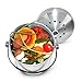 Compost Bin for Kitchen Countertop, Odor Suppressing Pail with Silicone Grip, Lifetime Warranty!