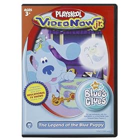 Videonow Jr. Personal Video Disc: Blue's Clues - Legend Of Blue Puppy by Hasbro