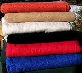 100% 4 Ply Juju Pashmina Throw Blanket in Creamy Beige
